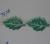 Jewelry Accessories 737 AB fabric leaves