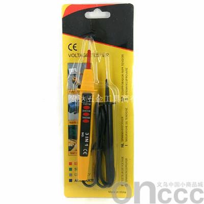 Three-in-One Test Pencil Car Battery Line Detection Pen Electrician Voltage Tester Auto Repair Auto Protection Tools Hardware Tools