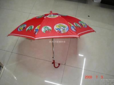 Straight rod design and color children's umbrella craft umbrella