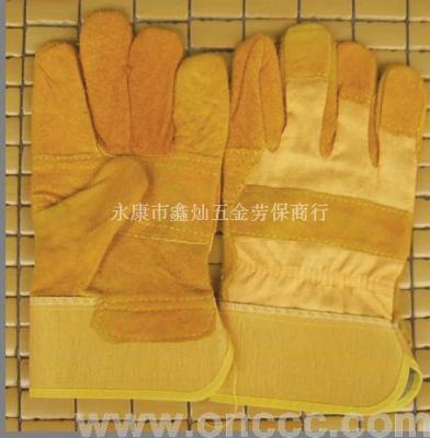 Beige huangbulaobao gloves