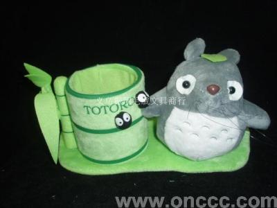 Totoro plush animal pen holders 227