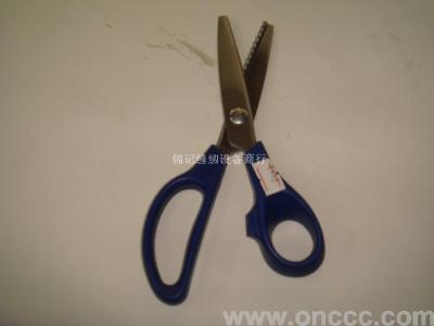 Dog tooth stainless steel scissors, shears