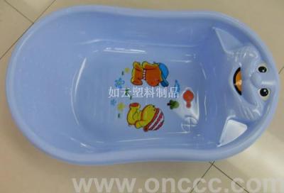 Wholesale Supply Plastic Basin Cartoon Bathtub 812 Baby Bathtub