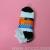 White black fashion cotton socks boat socks towel socks