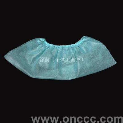 Sky blue light blue pink non-woven disposable shoe cover