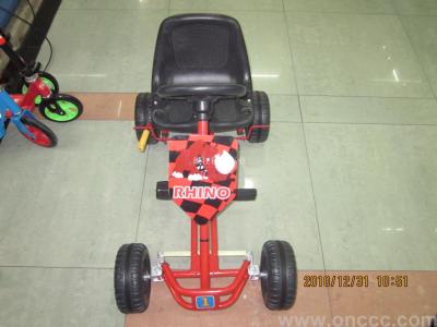 Children's karting tricycle bicycles are recreational fitness pedals