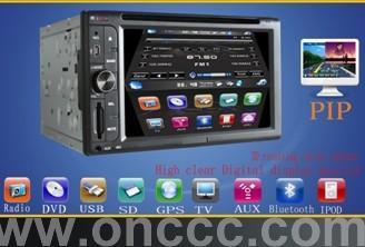 General DVDVCD car double DIN CD MP3 Bluetooth TV navigation