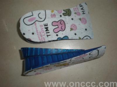 Increased versatility built insole, silicone insole, increased cellular insoles