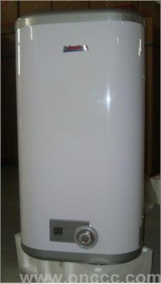 Horizontal electric water heater