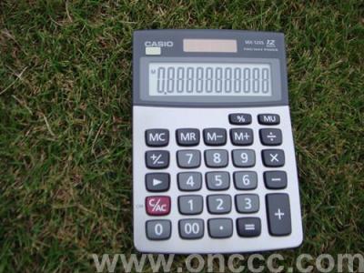 Office commercial multifunction calculator Casio calculator desktop AX-120S authentic solar