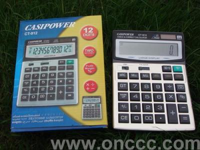 Calculator Desktop Office commercial multifunction machine CT-912 to look authentic solar