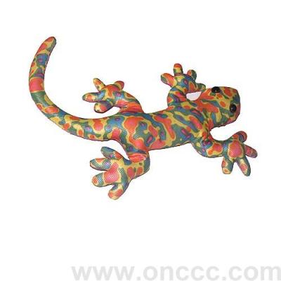 Colorful lizard toy