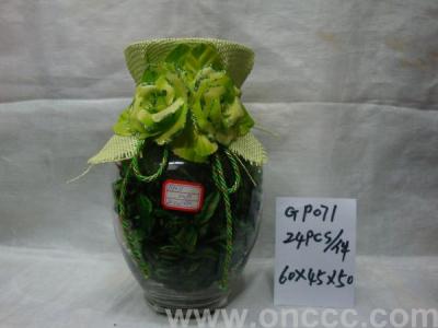 Factory direct sales dried flower vase Dried flower crafts glass vase Household decoration 