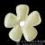 Five petal flowers pressed flower by ultrasonic wave silk piece 517