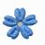 Five-petal blue flower 311