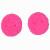 Pink round flowers of felt cloth piece 513