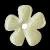 Five petal flowers pressed flower by ultrasonic wave silk piece 517