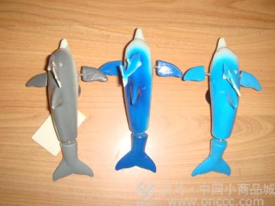 Dolphin fridge magnet