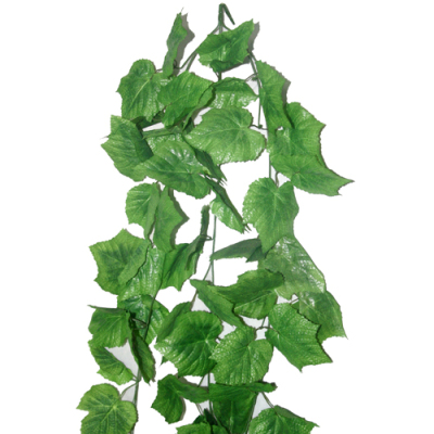 Simulation of grape leaves hanging