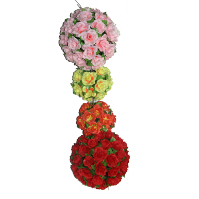 Simulation of cloth flower ball bouquet