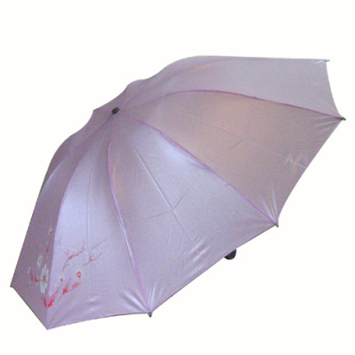 The Open and enlarge the bead light 3 fold umbrella 65 cm10 Open and enlarge