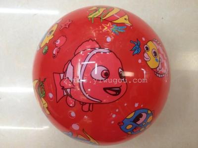 Cartoon ball 9 inch/pattern/Lian Biaoqiu/ball/PVC ball duotuqiu ball/toy/six balls