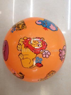 Cartoon ball 26CM ball/PVC ball/pattern/Lian Biaoqiu/duotuqiu six standard ball/toy/ball/