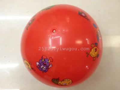 Cartoon ball 9 inch/pattern/Lian Biaoqiu/ball/PVC ball duotuqiu ball/toy/six balls