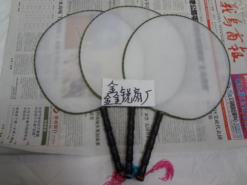 hot sale. medium round white fan. palace fan plain painting calligraphy fan. painting practice plain white round fan