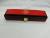 Black and Red series collectible, painted wood box with lock