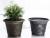 Factory wholesale outdoor vegetable basin continental flower pot container balcony flower pots planters AC-3