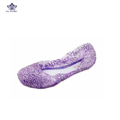 Genuine order openwork shoes rose jelly net mesh shoes women's shoes Crystal flat Sandals shoes