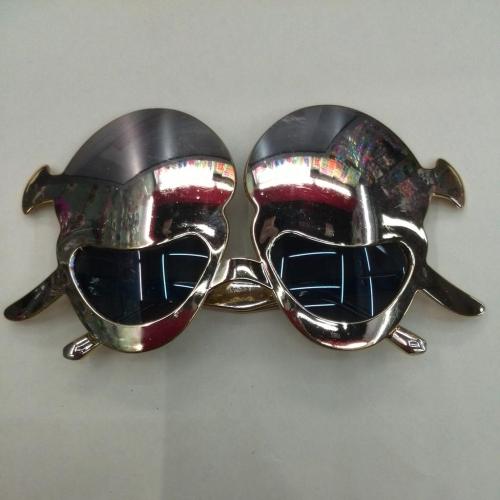 Manufacturers Supply Al1303d Prom Glasses Fun Glasses Factory Direct Sales Electroplated Ghost Head Glasses