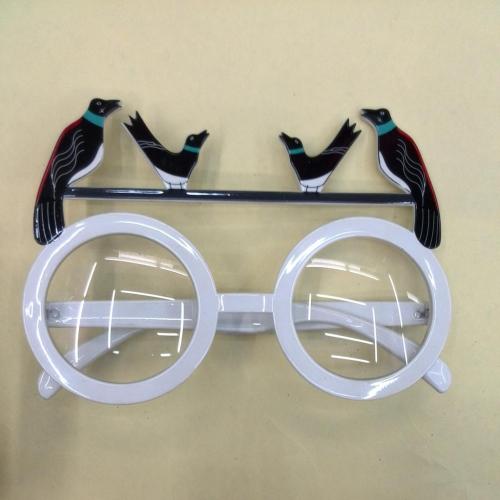 Factory Direct Sales Supply New Al1336 Ball Fun Glasses Multicolor Bird Glasses