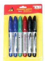 High quality oil markers, 3 colors, black, blue, Red