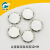 Double - faced electroplated drop - coated beads round flat bead accessories button.