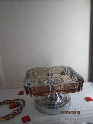 Fashion alloy glass ashtrays. HG255