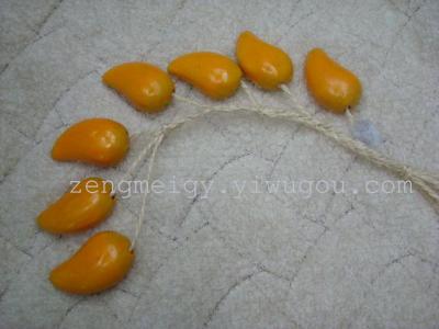 Mango creative fruit bunches hanging pendant ceramic handicraft accessories home gifts