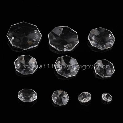 Transparent acrylic beads accessories factory direct