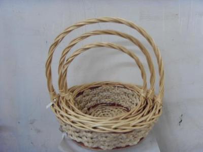 Wicker rattan baskets fruit baskets flower baskets
