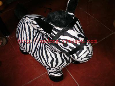 Jump Horse inflatable toys, do not cloth animals