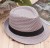 Korean Style Trendy Houndstooth Fedora Hat British Hat Men and Women Top Hat