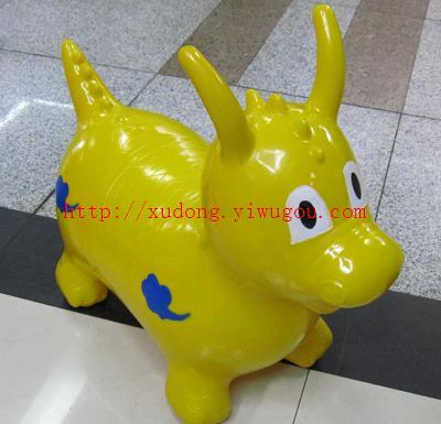 Jump horse inflatable toys, miniature animals