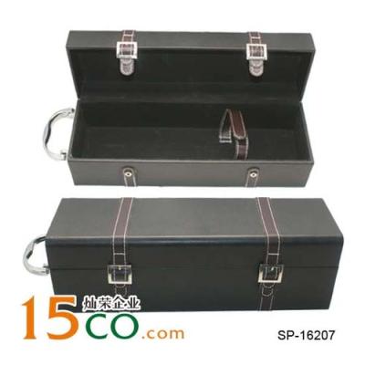 Upscale wine box wine PV skin leather box packages wine gift box