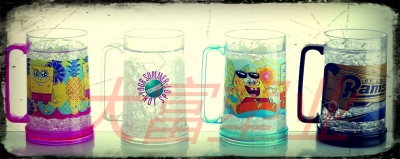 Beer mugs, ice mugs, gel mugs