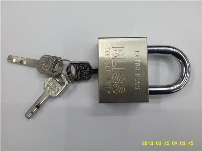 Imitation Steel Square Lock Steering Lock Chrome-Plated Lock Imitation Steel Padlock