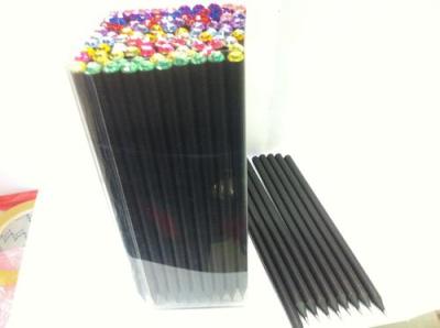 Colorful water bit HB pencil black Rod black wood