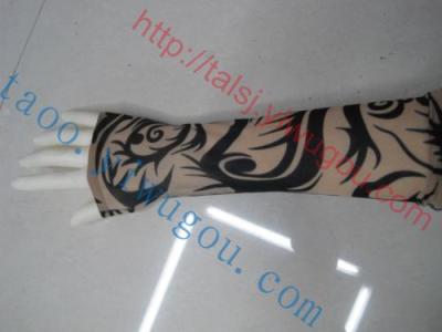 Classic abstract style dragon tattoo sleeve handsome wristband anti-UV sleeves-unisex styles popular cool summer driving anti-UV sleeves pattern sleeve