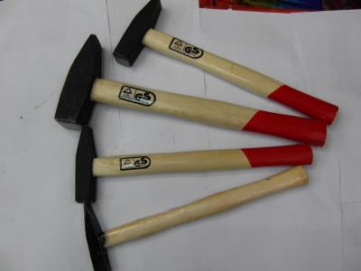 Machinists Hammer (1/3 Red Paint Bleached Wooden Handle)