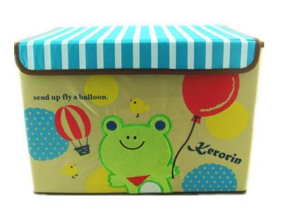 Oxford cloth embroider box cartoon collection box high quality children receive box factory direct sale.